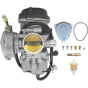 YTLS Raptor 350 Carburetor Replacement for 2004 Yamaha Raptor 350 YFM350 2005 2006 2007 Yamaha Raptor 350 YFM350RSE 2005-2013 Yamaha Raptor 350 YFM350R ATV Carburetor Carb