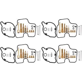 labwork 4-Pack Carb Carburetor Repair Kits Replacement for Honda CBR600F3 CBR600 1995 1996 1997 1998
