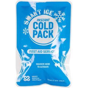 Instant Cold Pack 4x6 Inch - Pack of 6 Disposable Cold Compresses for Injury, Swelling, and Pain Relief - No Freezing Needed, Ideal for First Aid Kits, Bruises & Sprains