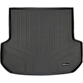 SMARTLINER All Weather Custom Fit Cargo Trunk Liner Floor Mat Black for 2016-2019 Kia Sorento 5 Passenger Model Only