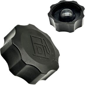 Fuel Cap Compatible with Kubota tractor model B2301 B2601 L4600 B2301HSD B2601HSD L4600DT L4600H L4600F,Black Fuel Cap, Replaces TC402-42022 TC40242022