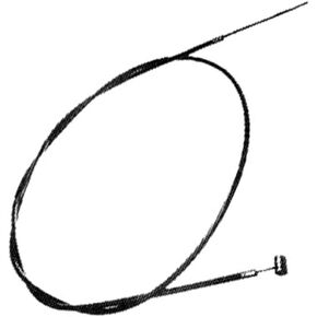 Rotary Item 263, Throttle Cable 60 Inches