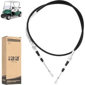 10L0L Golf Cart Transmission Shift Forward Reverse Cable for EZGO Gas 2004-current 602891 Cable 66 Inch Black
