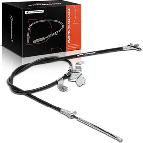 A-Premium Rear Passenger Side Parking Brake Cable Assembly Compatible with Toyota Models: Echo 2000-2005 - Replace# 4642052020