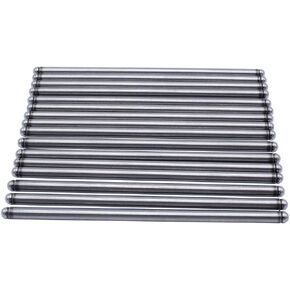 16 pcs/set SHLPDFM Valve Push Rods Hardened Steel Pushrods 5/16 STD 7.800" Length Fits for Small Block Chevy SBC 400 350 327 307 305 283 267 265 262