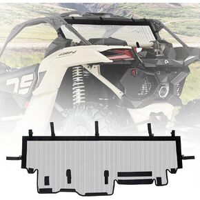 x3 Windshield Maverick Mesh Rear Window Net - Compatible with Can Am Maverick X3 and X3 Max Models, Soft Back Mesh Windscreen Keeps from Debris Mud & Allows Airflow, Increases Safety