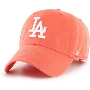 '47 Los Angeles Dodgers Clean Up Dad Hat Baseball Cap - Grapefruit