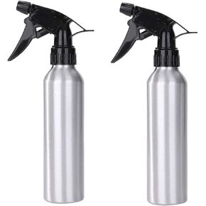 DOWEI 250ml Aluminum Empty Spray Bottles,2pcs Reliable Sprayer Empty Spray Bottles 250ml Aluminum Bottle for Hairdressing Tattooing Green Soap Flowers Water Sprayer Tool