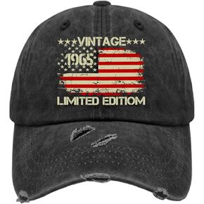 40th/50th/60th Birthday Gifts Vintage 1985 Hat for Men Washed Distressed Baseball Cap Funny Washed Hiking Hat