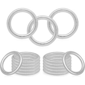 15PCS M14 Transmission Fluid and Oil Drain Plug Crush, 14mm Crush Washer Oil Drain Plug Part # PN N0138157 for Audi/Volkswagen A3 A4 S4 A5 S5 A6 S6 ALLROAD TT TTS ARTEON CC EOS GTI JETTA TAOS