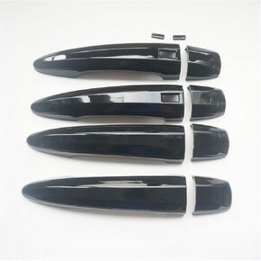 New Set Sport Gloss Black Door Handle Cover Trim Fit for Nissan Altima 2019-2024 Sentra 2020-2024 Rogue 2021-2024 (Glossy Black)
