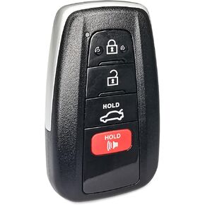 Keyless Entry Remote Smart Key Fob Replacemen Fit for Toyota Camry 2018 2019 2020 2021 2022 2023 FCC ID:HYQ14FBC 89904-06220 89904-06240 Car Key Remote Control 4 Buttons Board:231451-0351 314.3MHz