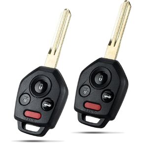 Remote Car Key Fob Replacement for Subaru CWTWBU766 4D62 Chip fits Outback 2008 2009 (1)