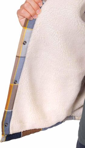Timberland Men's Sherpa Lined Plaid Overshirt in Saudi Arabia