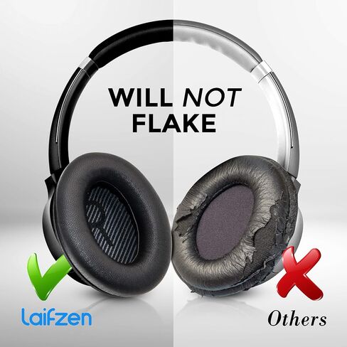 وسائد اذن بديلة QC45 QC35ii QC35 QC25 QC15 من لامبسكين، وسائد اذن بديلة لبوز QC 45 35 II QC2 AE2 AE2i AE2w ساوند لينك ساوند ترو 35ii 25 15 2 AE جلد الغنم رمادي رمادي فضي in Kuwait