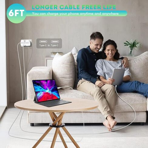 iPhone 16 15 Fast Charger,Type C Charger USB C Charger 20w Power Adapter Fast Charging Block Charger with 2 Pack 3FT C Cable for iPhone 16/16 Pro/15/15 Plus/15 Pro/15 Pro Max/iPad Pro 12.9/iPad Pro 11 in Kuwait