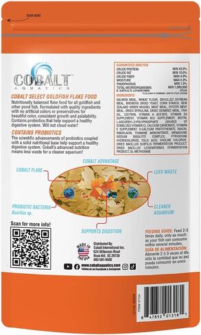 Cobalt Select Goldfish Flake 5oz. in Saudi Arabia