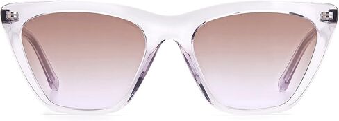 نظارة شمسية نسائية من Fossil طراز FOS 3121/S عين القطة، رمادي كريستالي/بني بنفسجي مظلل، 54 مم، 18 مم in Kuwait