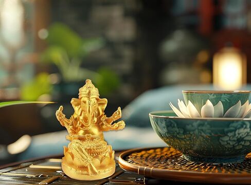 ALIBBON Feng Shui Decor ثروة الحظ الحلي تمثال سلحفاة ذهبية صغيرة لجذب الثروة ديكور المنزل والمكتب والسيارة سلحفاة على المال هدية الترحيب بالمنزل فنغ شوي ديكورات حديثة in Kuwait