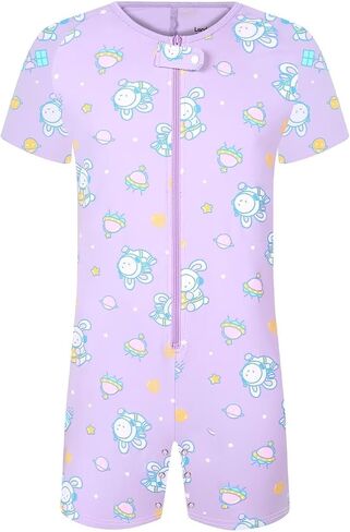 Men's Short Sleeve Romper Crotch Shirt Bodysuit One Piece Pajamas in Saudi Arabia