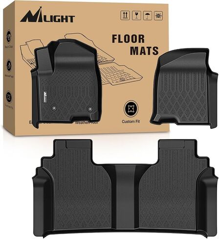 Nilight Floor Mats for Chevy Silverado 1500 GMC Sierra 1500 2019-2024, Chevrolet Silverado GMC Sierra 2500HD 3500HD Crew Cab 2020 2021 2022 2023 2024, All Weather Custom Fit Heavy Duty Floor Liners in Saudi Arabia