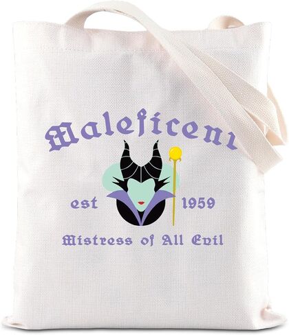 FOTAP Evil Queen Gifts Evil Queen Zipper Pouch Makeup Maleficent Est 1959 Zipper Pouch Mistress of Evil Gift Villains Movie Cosmetic Bag (Maleficent) in Saudi Arabia