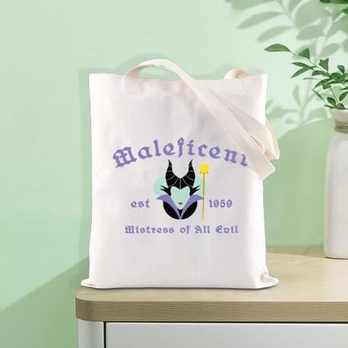 FOTAP Evil Queen Gifts Evil Queen Zipper Pouch Makeup Maleficent Est 1959 Zipper Pouch Mistress of Evil Gift Villains Movie Cosmetic Bag (Maleficent) in Saudi Arabia