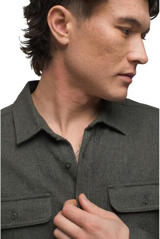 prAna Men's Westbrook Flannel Shirt in Kuwait
