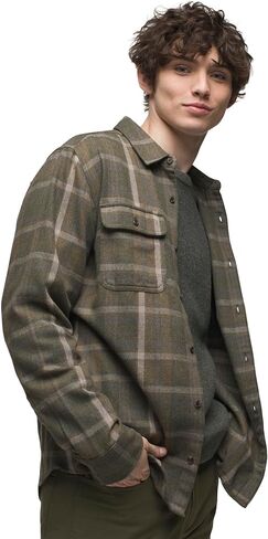 prAna Men's Westbrook Flannel Shirt in Kuwait