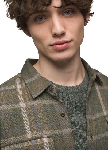 prAna Men's Westbrook Flannel Shirt in Kuwait