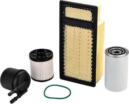 6.7L Powerstroke Oil filter Fuel Filter compatible with 2011-2016 Ford F250/F350/F450/F550 Replace FL2051S BC3Z-6731-B BC3Z9N184B FD4615 (FD4615+FL2124S) in Kuwait