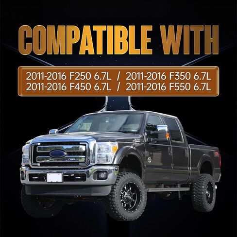 6.7L Powerstroke Oil filter Fuel Filter compatible with 2011-2016 Ford F250/F350/F450/F550 Replace FL2051S BC3Z-6731-B BC3Z9N184B FD4615 (FD4615+FL2124S) in Kuwait