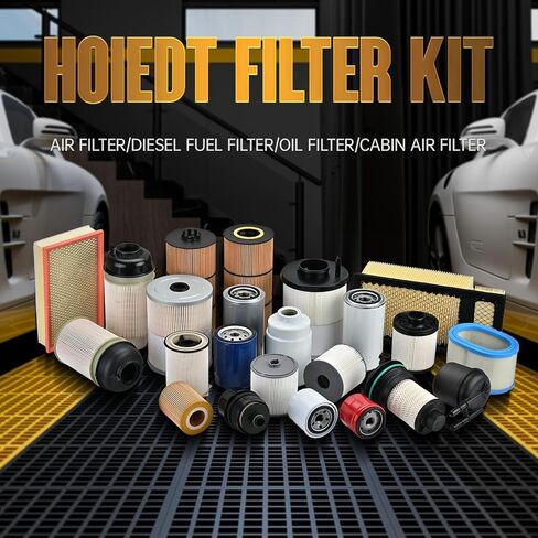 6.7L Powerstroke Oil filter Fuel Filter compatible with 2011-2016 Ford F250/F350/F450/F550 Replace FL2051S BC3Z-6731-B BC3Z9N184B FD4615 (FD4615+FL2124S) in Kuwait