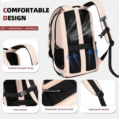 AO ALI VICTORY Women's Laptop Backpack 15.6 inch,Travel Backpack for Men,College Bookbag, Lightweight Outdoor Sport Hiking Back Pack, Everyday Daypack, Blue in Kuwait