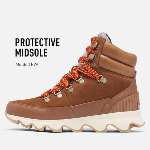 Womens Sorel Kinetic Conquest Winter Waterproof Durable Chunky Sole Ankle Boots in Kuwait