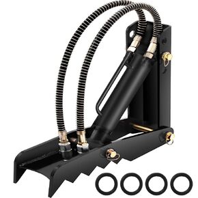 Vevor 32 inch Backhoe Excavator Thumb Attachments Weld On Adjustable Boom Tractor Excavator 1/2Inch Teeth Thick Steel Plate Assembly 12MM Bolt-On Design : Patio, Lawn & Garden