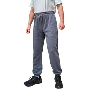 Men's Sweatpants Fleece Joggers Closed Bottom Pants with Pockets Tapered Athletic Elastic Drawstring Sweatpants for Men