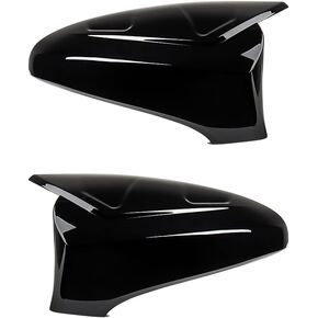 2X Side Mirror Cover Cap Rearview Compatible with 2013-2020 Lexus IS GS F Sport 09-22 CT F Sport 13-16 LS ES