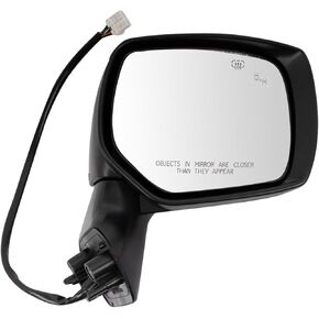TRQ Right Mirror Passenger Side Compatible with 2017-2018 Subaru Forester SU1321160