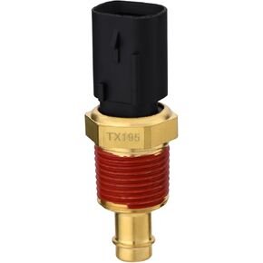 Coolant Temperature Sensor TX195, 5149077AB Engine Temp Sensors Compatible with Jeep for Wrangler for Cherokee for Grand for Cherokee for Dodge for Challenger for Durango Ram 2500