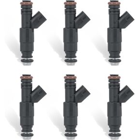 6 قطعة حاقن الوقود FJ460 YR3E-A4A متوافق مع فورد E-150 E150 E-250 E250 4.2L 1999-2003/متوافق مع فورد F150 4.2L 1999-2004