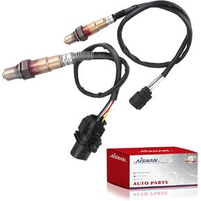 2PCS O2 Oxygen Sensor Upstream/Downstream Compatible with Lincoln MKC Ford Focus 2012-2015 2.0L Replace 234-5113, 234-4575, 8F9Z-9F472-D, 8F9Z-9F472-H, BA5Z-9F472-B, BA5Z-9F472-C, BB5Z-9G444-A