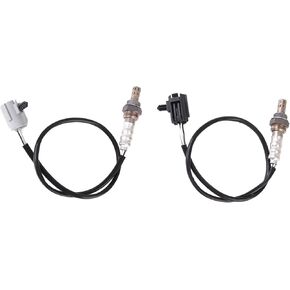 Upstream and Downstream Oxygen O2 Sensor Compatible with Jeep Cherokee Grand Cherokee Wrangler Replace OE 234-4076, 234-4078