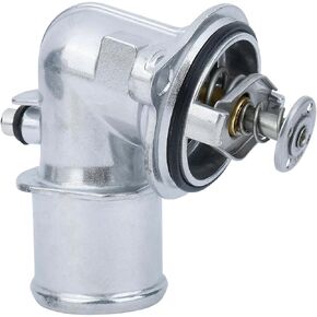 Upgrade Aluminium Thermostat Housing Assembly.Fit for 2014-2022 RAM 1500 RAM 1500 Jeep Grand Cherokee Wrangler Gladiator 3.0L.Replaces part # 902-3040,68253514AA.