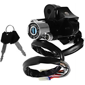 GSXR 600 750 Car Lock with Keys Replacement for Suzuki GSXR 600 750 GSX-R600 GSX-R750 Ignition Switch Set