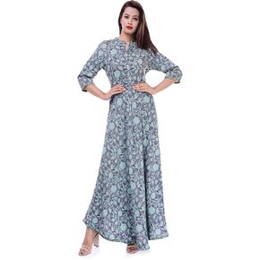 Ramkudi Indian Women's Printed Cotton Kurti Top