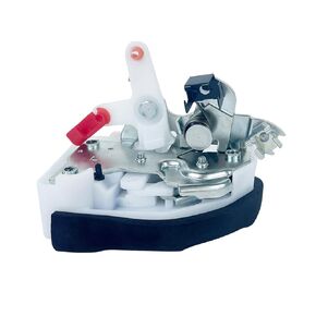 Front Left Driver Side Door Lock Latch Actuator Assembly Compatible with Jeep Wrangler SE TJ Sport 2.5L & Sahara X Sport 4.0L 1997-2002 Upper Latch Lock, Replace 55075991AE