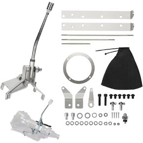 GM TH350 Automatic Shifter, Automatic Transmission Shifter, 12" Transmission Turbo 350 Automatic Shifter Kit Compatible with GM Turbo 350 TH350 HRC12-940