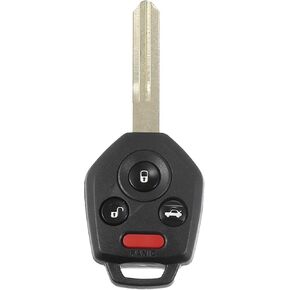 X AUTOHAUX 4 Button Car Keyless Entry Remote Control Key Fob Proximity Smart Fob CWTWBU766 for Subaru Legacy 08-09 Outback 2008-2009 Tribeca 08-10 433MHz 62 Chip