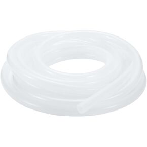 1 Pcs for Air and Water Silicone Vacuum Tubing Hose High Temperature Automotive Vacuum Line 16.4Ft 1/2" 12mm ID 3mm Thickness Clear